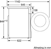 Siemens WN54C2A0NL iQ700 was-droogcombinatie 14