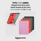 Kobo Clara sleepcover case rood 5