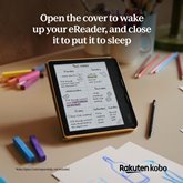 Kobo Libra sleepcover case zwart 3