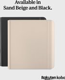 Kobo Libra Notebook sleepcover case zwart  5