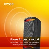 Sony SRS-XV500 bluetooth speaker  2