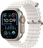 Apple Watch Ultra 2 GPS + Cellular 49mm Titanium Case met White Ocean Band 1