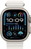 Apple Watch Ultra 2 GPS + Cellular 49mm Titanium Case met White Ocean Band 2