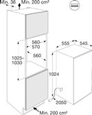 ATAG KD86102A inbouw koelkast 2