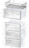 BOSCH KGN392WCF Serie 4 Koel-vriescombinatie 10