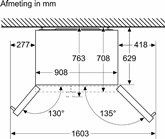 BOSCH KAD93AIDP Serie 6 Amerikaanse Koel-vriescombinatie 9