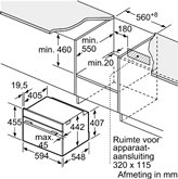 Bosch CMG736AB1F inbouw oven met magnetron 8