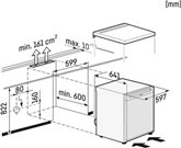 Miele K 4002 D tafelmodel koelkast 9