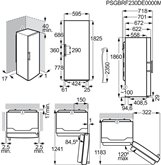 AEG ORK7M39XDW vrijstaande koelkast  4