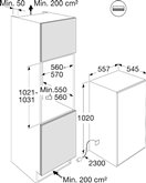 ATAG KD67102A inbouw koelkast 2