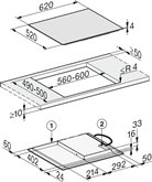 Miele KM 7361 FL Inductiekookplaat 2