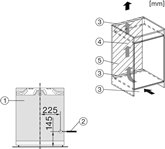 Miele FNS 7040 D inbouw vriezer 2