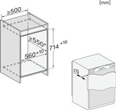 Miele FNS 7040 D inbouw vriezer 4