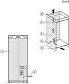 Miele K 7437 D inbouw koelkast 2