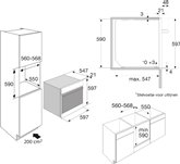 ATAG CS66121D Inbouw Stoomoven - Black Steel 4