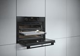ATAG CS46121C Inbouw Combi Stoomoven met Kleurendisplay - Black Steel 4