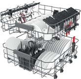 Whirlpool WBC 3C34 P X Halfgeïntegreerde Vaatwasser - RVS 6