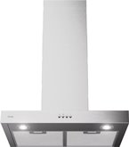 ETNA AB260RVS Blokmodel Schouwkap - 60 cm - RVS 1