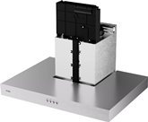 ETNA AB260RVS Blokmodel Schouwkap - 60 cm - RVS 6