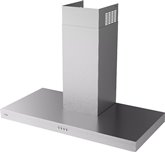 ETNA AB290RVS Blokmodel Schouwkap - 90 cm - RVS 5