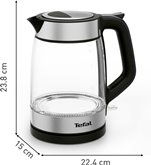 Tefal KI6058 Glass Kettle Elektrische Waterkoker 14