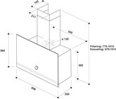 Whirlpool WHVA 92F LM K Vrijstaande Afzuigkap  2