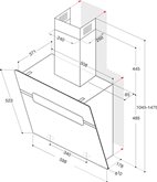 Whirlpool WHVS 61F LT DP K DropProtect Wandafzuigkap 2