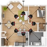 Numatic Henry Home Compact HVH160-11 - Stofzuiger met Zak - Rood 5