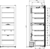 mQuvée WineExpert 126 Wijnkast - Zwart  3