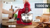 BOSCH MUM5X720 Keukenmachine - Rood 2