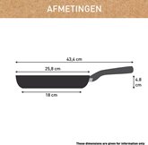 Tefal C47604 Change Black Koekenpan - 24 cm  8