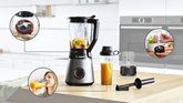 BOSCH MMB6177S Serie 4 VitaPower Blender - Zilver 3