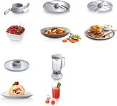 BOSCH MCM3200W MultiTalent 3 Food Processor - Wit 7