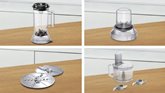 BOSCH MCM3501M MultiTalent 3 Food Processor - RVS / Zwart 13