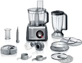 BOSCH MC812M865 MultiTalent 8 Food Processor - Zwart / RVS 1