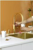 Quooker KFRGLD Keukenmengkraan Fusion Round - Goud - Losse Kraan 4