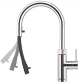 Quooker KXCHR Keukenmengkraan Flex Round - Chroom - Losse Kraan 2