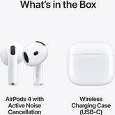 Apple AirPods 4 met actieve ruisonderdrukking 4