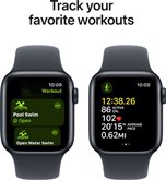 Apple Watch SE GPS Middernacht 40mm M/L 6