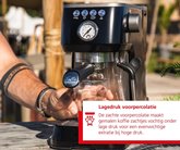 Solis 1170 Barista Perfetta Plus V2 Pistonmachine - Espressomachine - Zwart  8