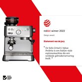 Solis 1019 Grind & Infuse Perfetta Pistonmachine - Espressomachine  - RVS 11