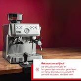 Solis 1019 Grind & Infuse Perfetta Pistonmachine - Espressomachine  - RVS 12