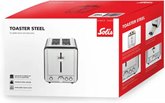 Solis 8002 Toaster Steel - Broodrooster - RVS  9