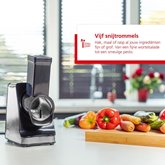 Solis 8401 Slice & More Multifunctionele Elektrische Groentesnijder - RVS  12