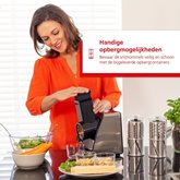 Solis 8401 Slice & More Multifunctionele Elektrische Groentesnijder - RVS  13