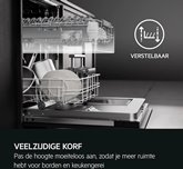 AEG FSE76648P 7000 Serie GlassCare Inbouw Vaatwasser 7