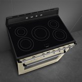 SMEG TR90IMP Victoria Esthetisch Fornuis met Inductie Kookplaat - 90 x 60 cm 5
