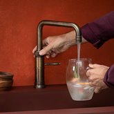 Quooker Classic Keukenmengkraan Fusion Square - Messing Patina - Losse Kraan 3