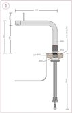 Quooker Classic Keukenmengkraan Front - Rose Koper - Losse Kraan  2