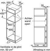 BOSCH CMA585GS1 Serie 6 Inbouwmagnetron met Hetelucht 5